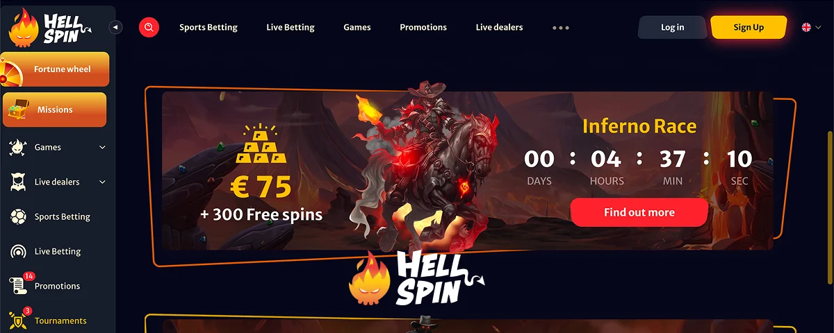 HellSpin Spletni Turnirji V Igralnicah